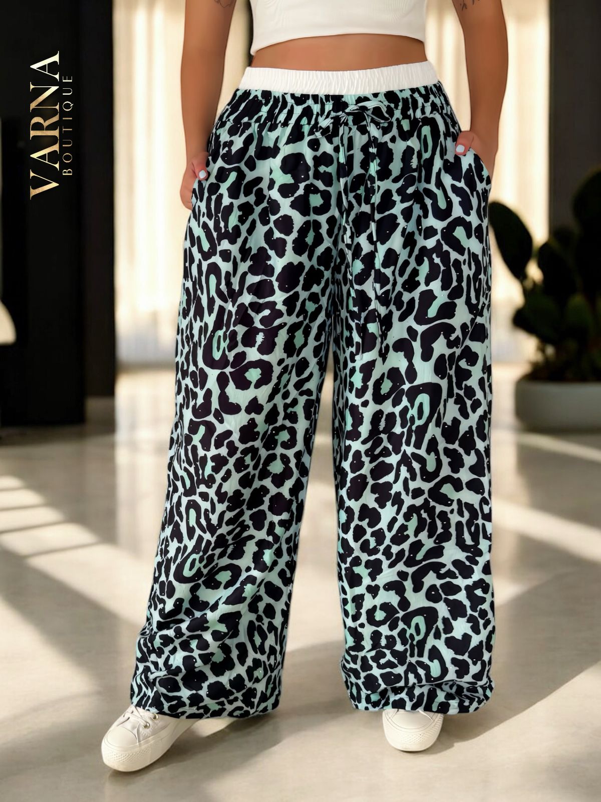 PANTALÓN DOBLE PRETINA PRINT