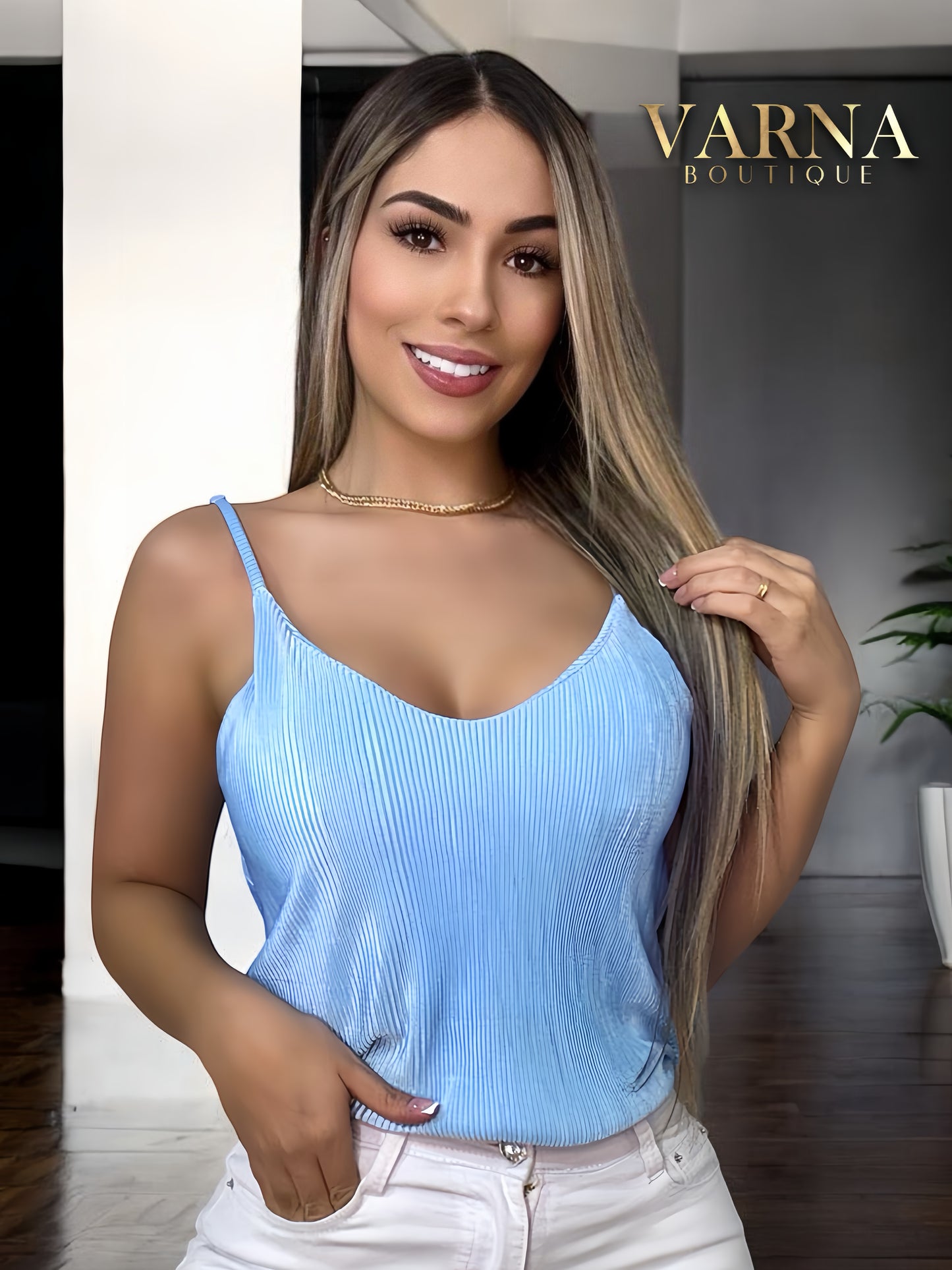 BLUSA TRILLADA
