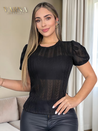 BLUSA TEJIDA M/C