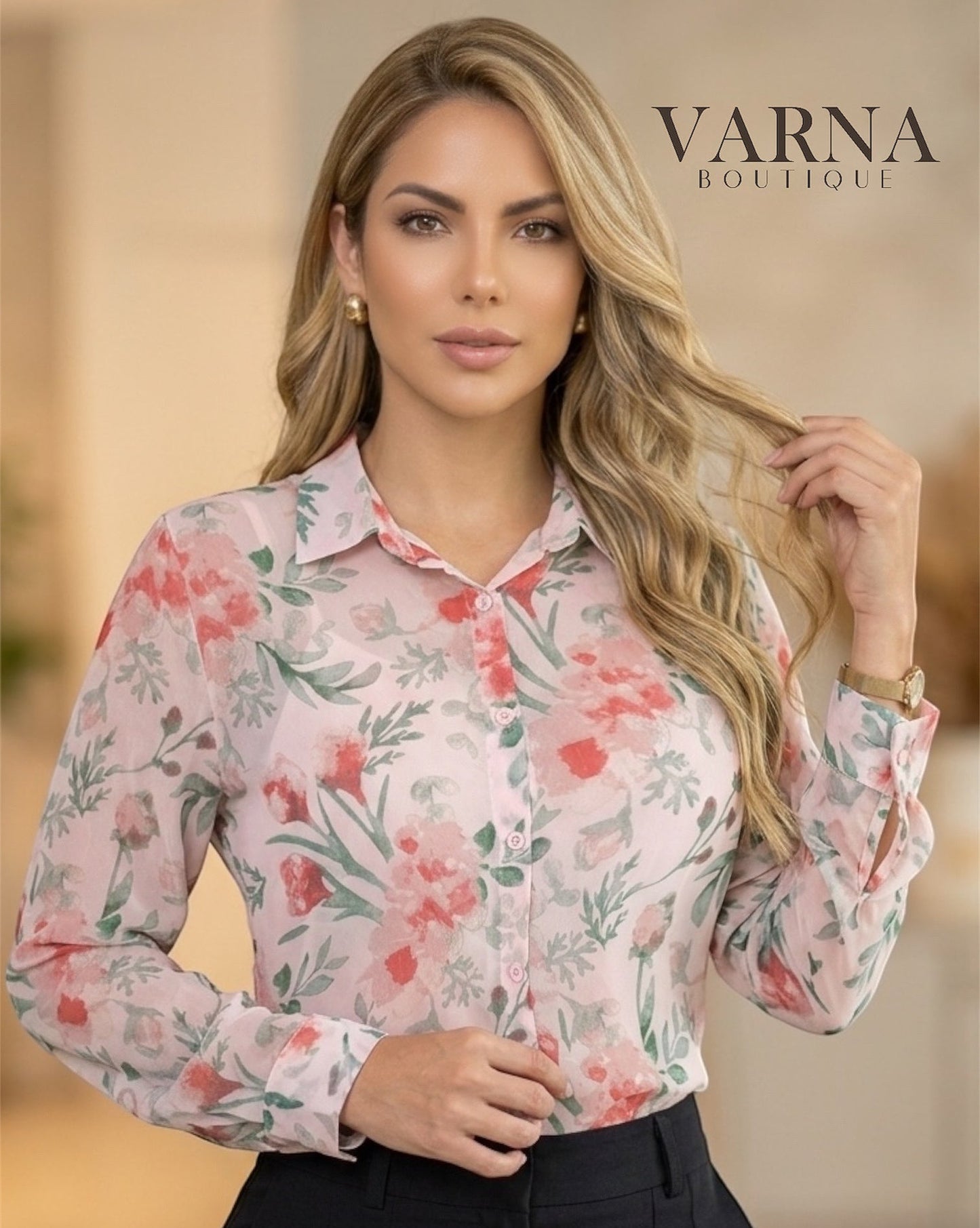 CAMISA AMÉLIE CHIFFON
