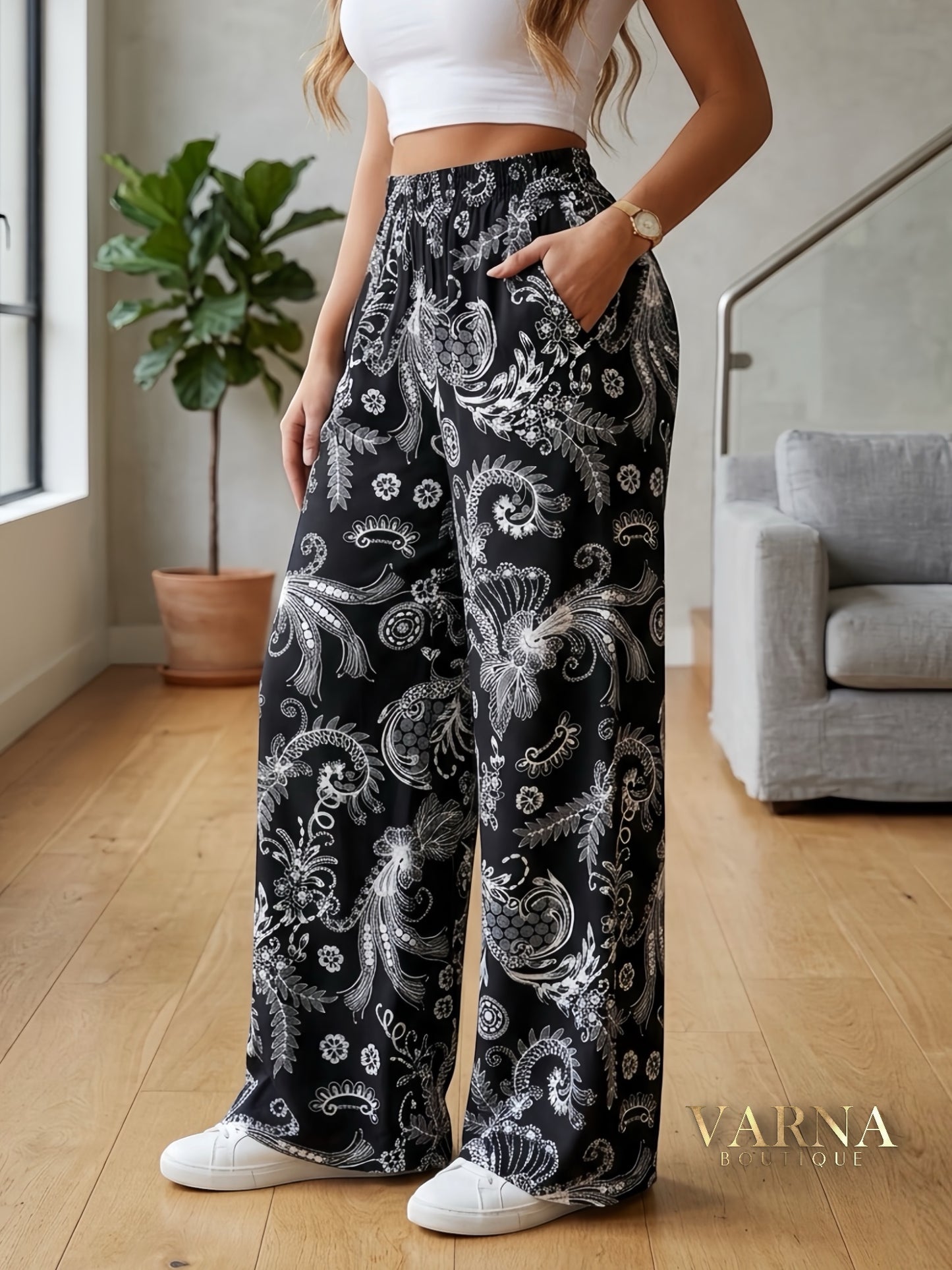 PANTALÓN ARABESCOS