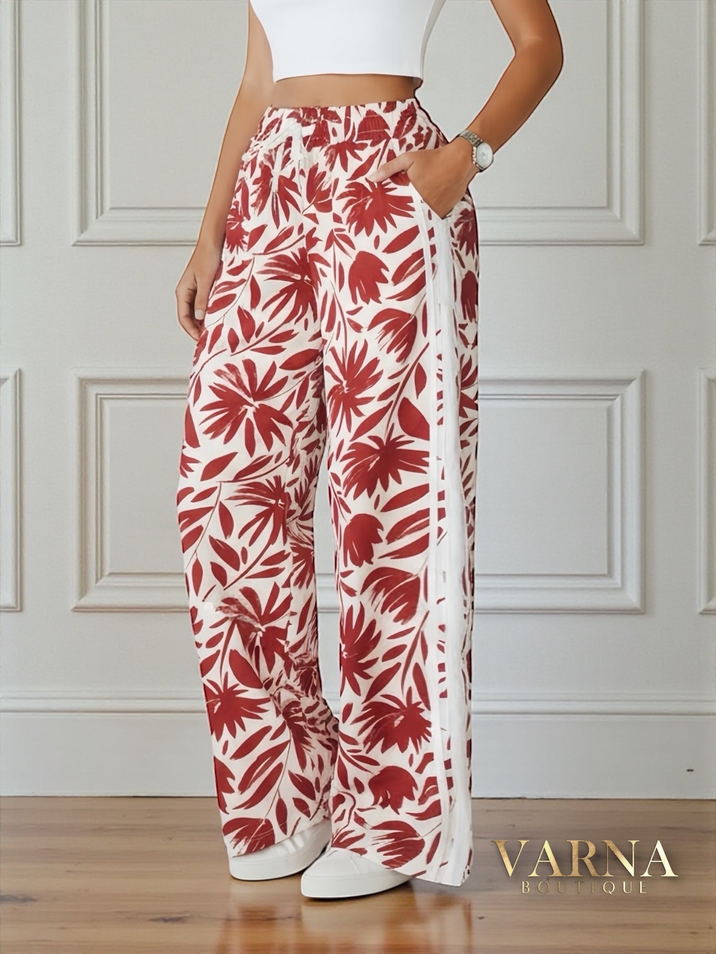 PANTALÓN ESTAMPADO LINEAS