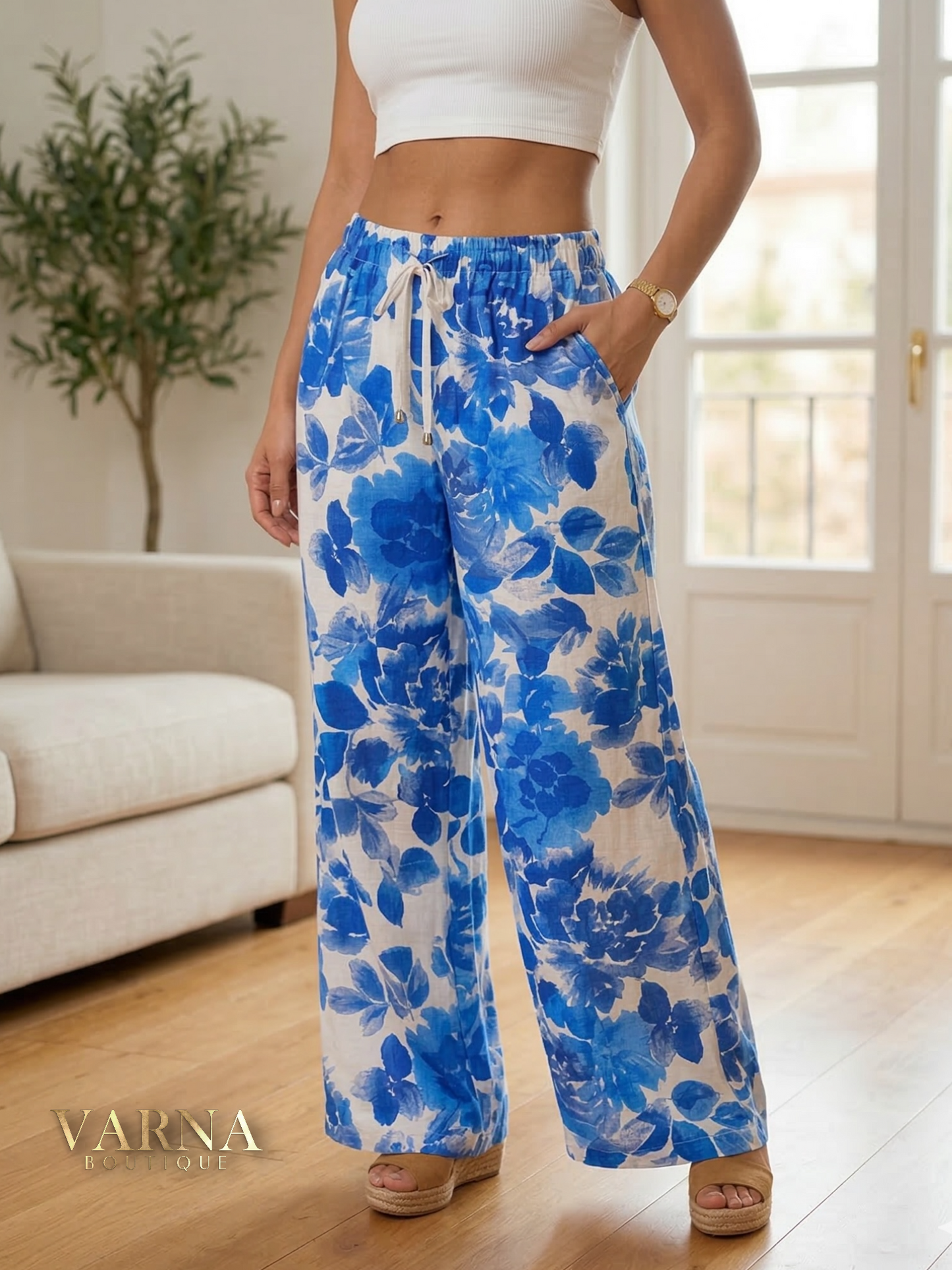 PANTALÓN FLORES VARNA