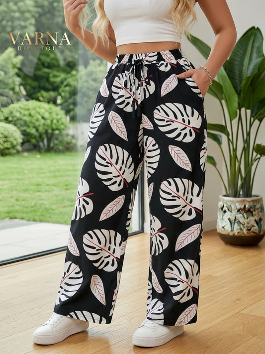PANTALÓN LUXE HOJAS