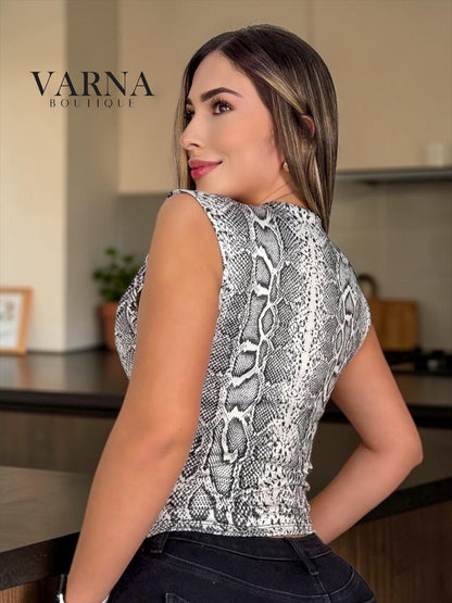 BLUSA MUSCLE ANIMAL PRINT