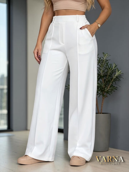 PANTALÓN EMMA TELA GALLETA