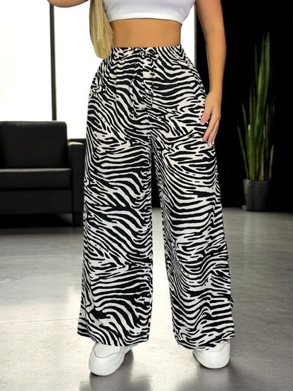 PANTALÓN CEBRA PRINT