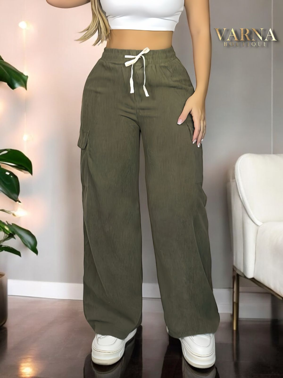 PANTALÓN CARGO CORDOROY E