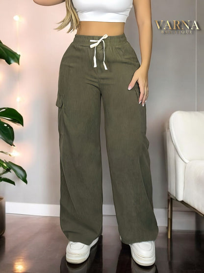 PANTALÓN CARGO CORDOROY E