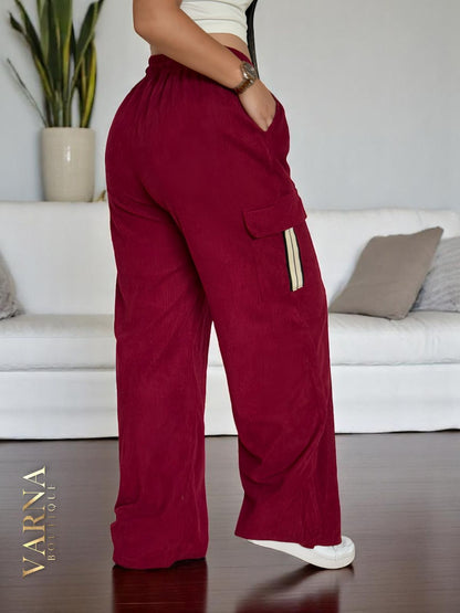 PANTALÓN CARGO CORDOROY E