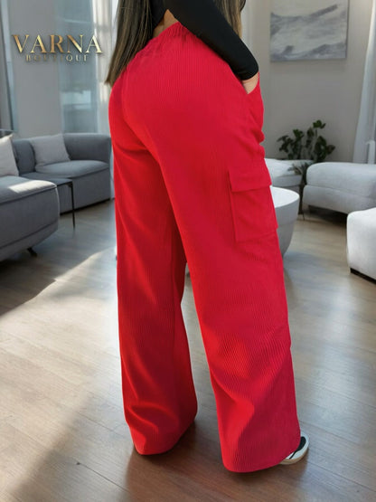 PANTALÓN CARGO CORDOROY N